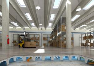 - Sistem de ventilatie pentru celule frigorifice negative-MODULO FREEZE ® .-GEOPLAST-ITALIA